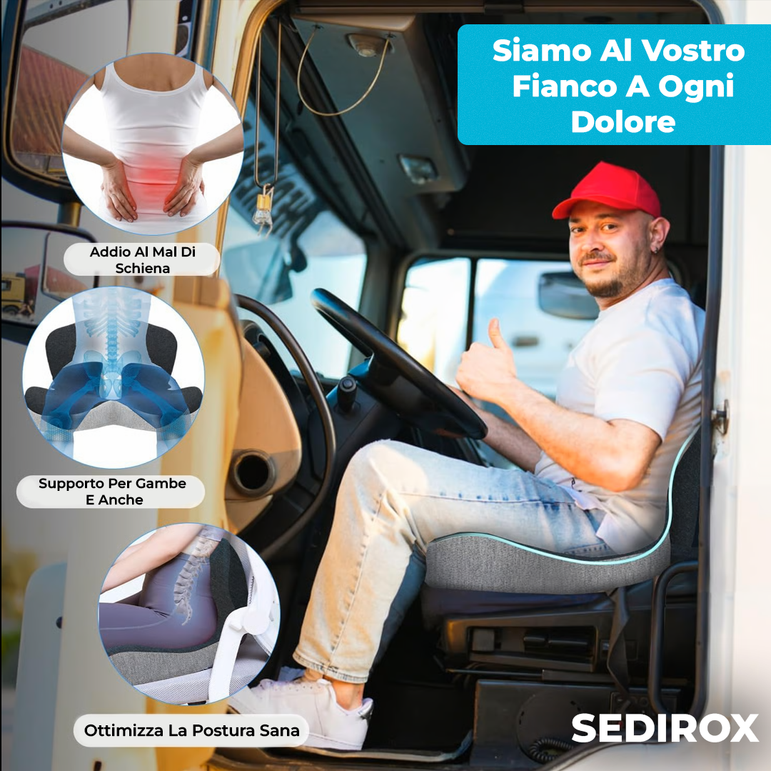 Sedirox™ – Cuscino Memory per il Massimo Comfort