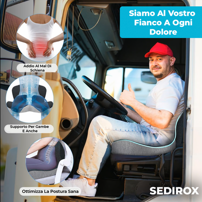 Sedirox™ – Cuscino Memory per il Massimo Comfort