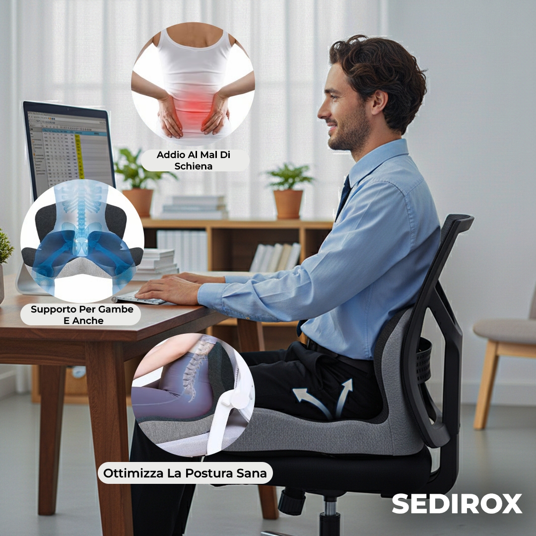 Sedirox™ – Cuscino Memory per il Massimo Comfort